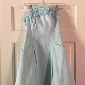 Lilly Pulitzer Seersucker Dress SZ 2